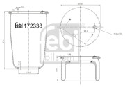 172338 Mech, pneumaticke odpruzeni FEBI BILSTEIN