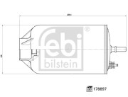 178897 Palivový filtr FEBI BILSTEIN