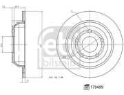 179499 Brzdový kotouč FEBI BILSTEIN