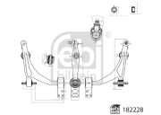 182228 FEBI BILSTEIN rameno zavesenia kolies 182228 FEBI BILSTEIN