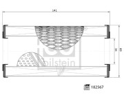 182567 Olejový filtr FEBI BILSTEIN