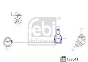 183041 FEBI BILSTEIN tyč/vzpera stabilizátora 183041 FEBI BILSTEIN