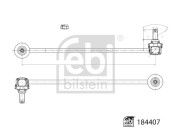 184407 Tyč/vzpěra, stabilizátor FEBI BILSTEIN