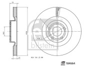 184664 Brzdový kotouč FEBI BILSTEIN