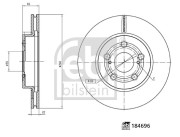 184696 Brzdový kotouč FEBI BILSTEIN