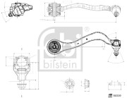 185539 FEBI BILSTEIN rameno zavesenia kolies 185539 FEBI BILSTEIN