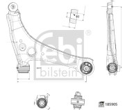 185613 FEBI BILSTEIN snímač počtu otáčok kolesa 185613 FEBI BILSTEIN