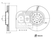 186335 Brzdový kotouč FEBI BILSTEIN