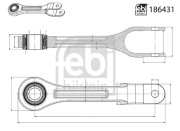 185992 FEBI BILSTEIN brzdový strmeň 185992 FEBI BILSTEIN