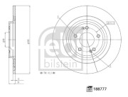 188777 Brzdový kotouč FEBI BILSTEIN