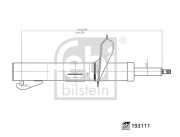 193111 FEBI BILSTEIN tlmič pérovania 193111 FEBI BILSTEIN
