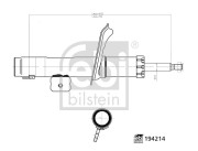 194214 FEBI BILSTEIN tlmič pérovania 194214 FEBI BILSTEIN