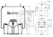 20381 Mech, pneumaticke odpruzeni FEBI BILSTEIN