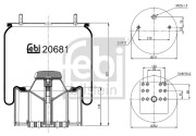 20681 Mech, pneumaticke odpruzeni FEBI BILSTEIN