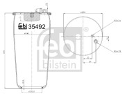 35492 Mech, pneumatické odpružení FEBI BILSTEIN