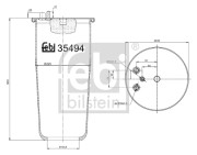 35494 Mech, pneumatické odpružení FEBI BILSTEIN