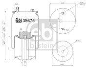 35675 Mech, pneumatické odpružení FEBI BILSTEIN