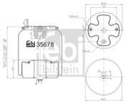 35678 Mech, pneumaticke odpruzeni FEBI BILSTEIN