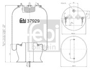 37929 Mech, pneumaticke odpruzeni FEBI BILSTEIN