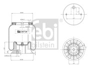 38734 Mech, pneumaticke odpruzeni FEBI BILSTEIN