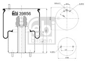 39856 Mech, pneumaticke odpruzeni FEBI BILSTEIN