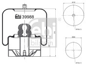 39988 Mech, pneumatické odpružení FEBI BILSTEIN
