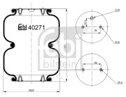 40271 Mech, pneumatické odpružení FEBI BILSTEIN