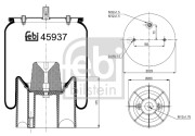 45937 Mech, pneumaticke odpruzeni FEBI BILSTEIN