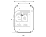 47144 Mech, pneumaticke odpruzeni FEBI BILSTEIN