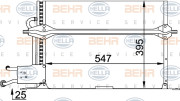 8FC 351 035-291 BEHR HELLA SERVICE kondenzátor klimatizácie 8FC 351 035-291 BEHR HELLA SERVICE