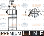 8FT 351 192-381 Susarna, klimatizace BEHR HELLA SERVICE