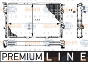 8MK 376 711-111 BEHR HELLA SERVICE chladič motora 8MK 376 711-111 BEHR HELLA SERVICE