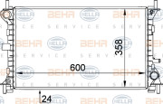 8MK 376 720-301 BEHR HELLA SERVICE chladič motora 8MK 376 720-301 BEHR HELLA SERVICE