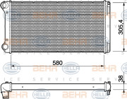 8MK 376 754-431 BEHR HELLA SERVICE chladič motora 8MK 376 754-431 BEHR HELLA SERVICE