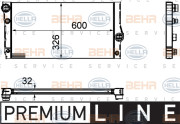 8MK 376 755-381 BEHR HELLA SERVICE chladič motora 8MK 376 755-381 BEHR HELLA SERVICE