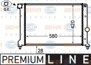 8MK 376 766-111 BEHR HELLA SERVICE chladič motora 8MK 376 766-111 BEHR HELLA SERVICE