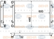 8MK 376 901-101 BEHR HELLA SERVICE chladič motora 8MK 376 901-101 BEHR HELLA SERVICE