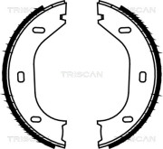 8100 10290 Sada brzdových čelistí, parkovací brzda TRISCAN