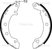 8100 15580 Sada brzdových čelistí TRISCAN