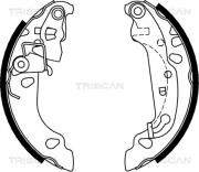 8100 16008 Sada brzdových čelistí TRISCAN