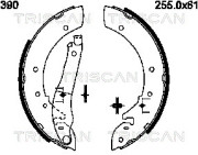 8100 28390 Sada brzdových čelistí TRISCAN