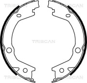 8100 43020 Sada brzdových čelistí, parkovací brzda TRISCAN