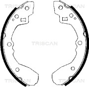 8100 50406 TRISCAN sada brzdových čeľustí 8100 50406 TRISCAN