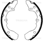 8100 50434 TRISCAN sada brzdových čeľustí 8100 50434 TRISCAN