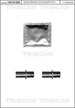 8105 102640 Pakovy ovladac, brzdový systém TRISCAN