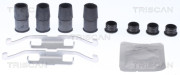 8105 111630 Sada příslušenství, obložení kotoučové brzdy TRISCAN