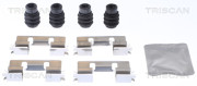 8105 151351 Sada příslušenství, obložení kotoučové brzdy TRISCAN