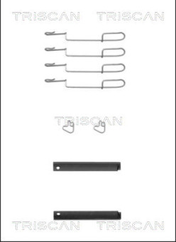 8105 231587 TRISCAN sada príslużenstva oblożenia kotúčovej brzdy 8105 231587 TRISCAN