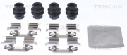8105 231618 Sada příslušenství, obložení kotoučové brzdy TRISCAN