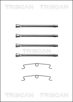 8105 381615 TRISCAN sada príslużenstva oblożenia kotúčovej brzdy 8105 381615 TRISCAN